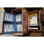 Box of art books and novels