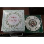 6 Royal Doulton Christmas plates