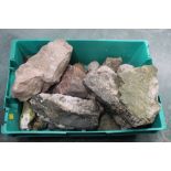 Box of minerals