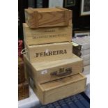 5 wine boxes