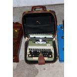 An Imperial "Good Companion" typewriter