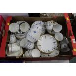 Box of part tea sets