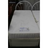 A Dunlopillo Diamond single electric bed