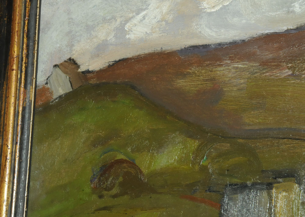 Sheila Fell (1931-1979), oil painting on canvas, 