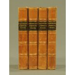 Four volumes "Wordsworth's Poetical Works", a new edition 1832,
