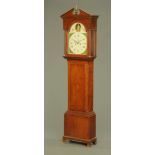 An early 19th century mahogany longcase clock,