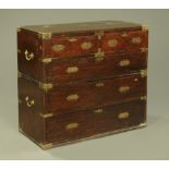 A 19th century military chest,
