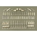 An Art Deco canteen of cutlery by James Dixon & Sons Sheffield,