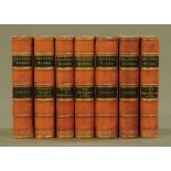 Seven volumes "Bronte's Works" London 1879.