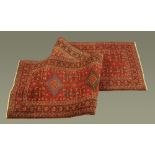 An Iranian Meshkin woollen hand woven runner,