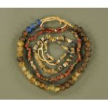 A collection of African Trade beads.