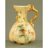 A Royal Worcester jug vase,