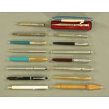 A cased silver yard-o-led pencil,