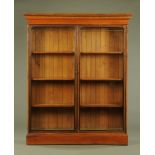 A large Victorian bookcase,