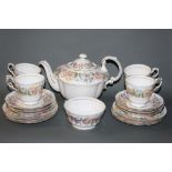 A quantity of Paragon country lane pattern tea wares to include teapot, six cups, sugar bowl,