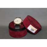 A Gentleman's vintage George Jensen Bo Bonfils mechanical wrist watch,