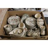 A quantity of Alfred Meakin and other brands Indian Tree tea and dinnerware (+/- 80 pieces - some