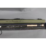 Daiwa Wilderness ST trout fly rod, in three sections, 10', Line 7 with bag and tube.