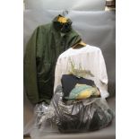 Three Klobba fishing jackets, 2 size XL, 1 size L.