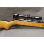 A BSA Airsporter cal 22 underlever air rifle,