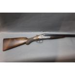 Charles Boswell a 12 bore side by side live pigeon or wildfowling gun, with 30" steel barrels,
