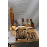 A large quantity of shotgun stocks, fore ends etc.