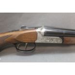 Canne Cromate Rota Luciano 20 bore side by side shotgun, with 28" barrels,