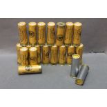 Hardy Brothers Ltd Alnwick, eighteen 12 bore shotgun cartridges, titled Hardy's Northern,