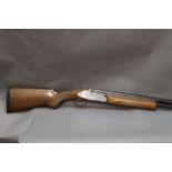 Rizzini a 12 bore over/under shotgun with 27" barrels, half and quarter choke, 70 mm chambers,