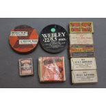 Four vintage tins/boxes of air rifle pellets, to include Beatall waisted No.