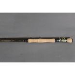 A Daiwa Trueflight ST trout fly rod, in three sections, 9'6", Line 7.