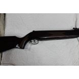 A SMK Custom B2 cal 22 break barrel air rifle. Serial No. none visible.