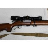 BSA Century cal 22 LR bolt action rifle,