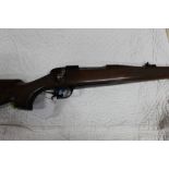 BSA cal 22-250 bolt action Stutzen bolt action rifle. Serial No. 15R2904.