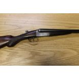 Stensby Manchester 16 bore side by side shotgun, with 27 3/4" barrels,