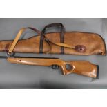 SMK Model TH208 cal 177 break barrel air rifle, with thumb hole stock, no visible Serial No.