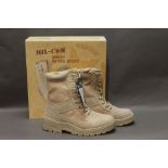 Mil-com dessert patrol boots, size UK 8.