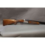 Fabarm a 12 bore over under shotgun with 26 3/4" barrels, three quarter and quarter choke,