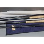 Bruce & Walker Powerlite Spey caster, in three sections, 15', line 7-9,