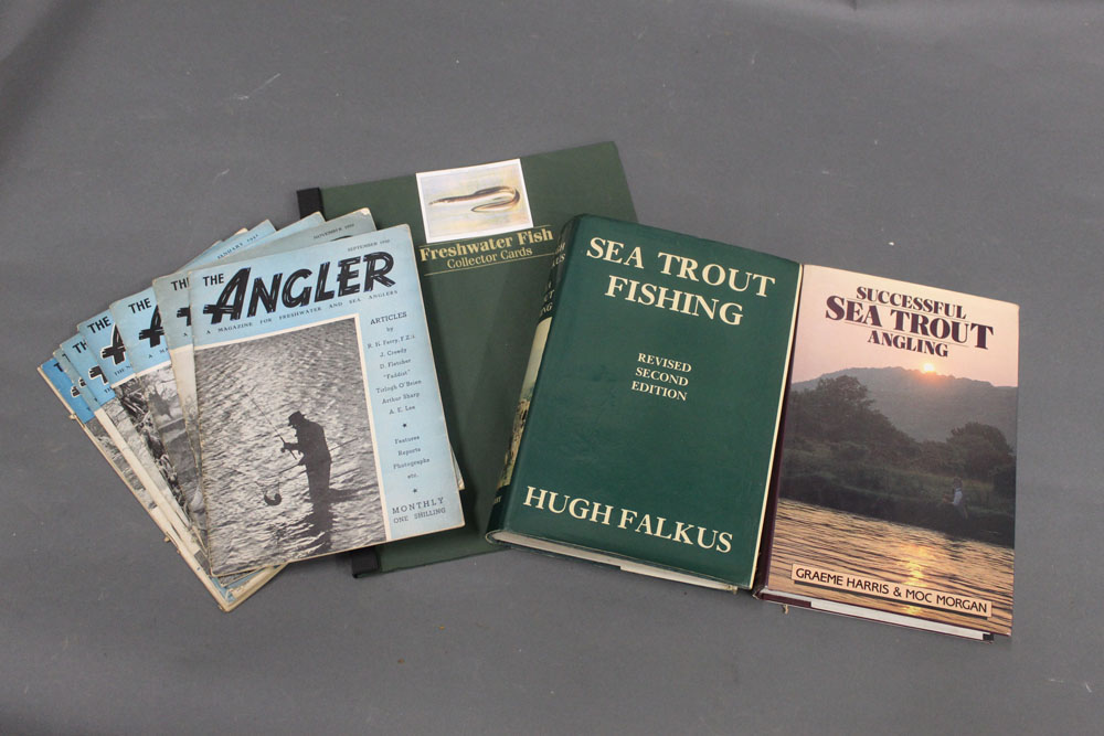 "Hugh Falkus Sea Trout Fishing" revised second edition, together with