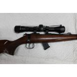 CZ 452 cal 22 LR bolt action rifle,
