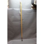 A wading stick, 134 cm.