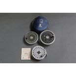 Hardy Marquis trout fly reel 8/9 with leatherette Hardy reel pouch and instructions,