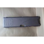 Beretta a hard plastic shotgun case, to fit a semi automatic shotgun with 30" barrel.