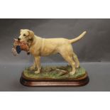 Border Fine Arts a Labrador and Pheasant figure "One for the Bag", model No.