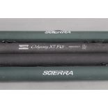 Four rod tubes, Sierra, Shakespeare etc, ranging in length from 106 cm to 116 cm.