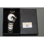 A Gents stainless steel cased "Jimi Hendrix" quartz wristwatch.