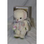 A Merrythought teddy bear, "Cheeky Coalport Rose", limited edition 59 of 80,