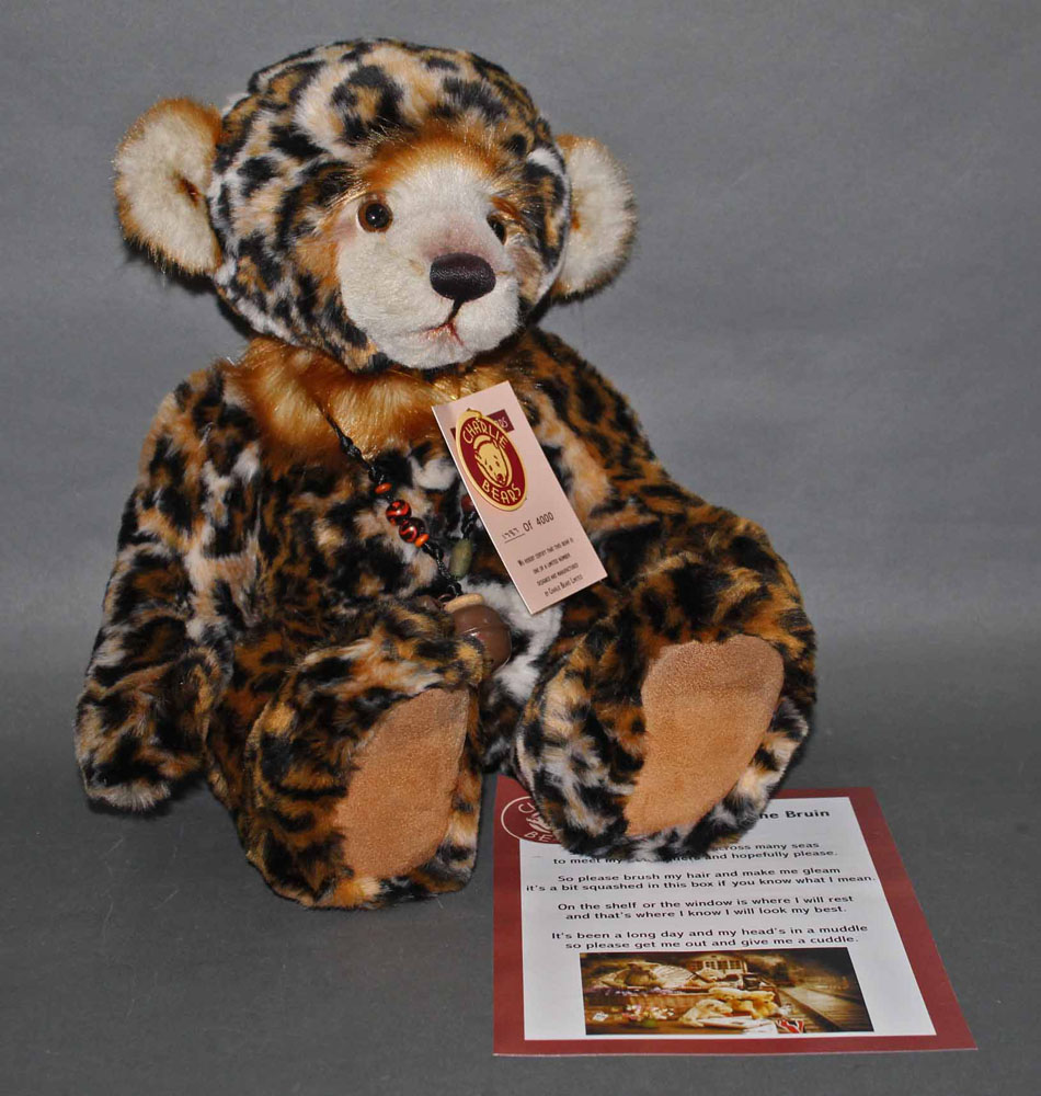 A soft plush limited edition "Surabhi", Charlie Bear, No.