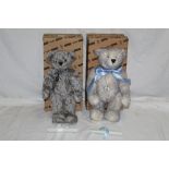 Two Dean's Rag Book Company 'Silver Society' special edition teddy bears, "Symphony", No.